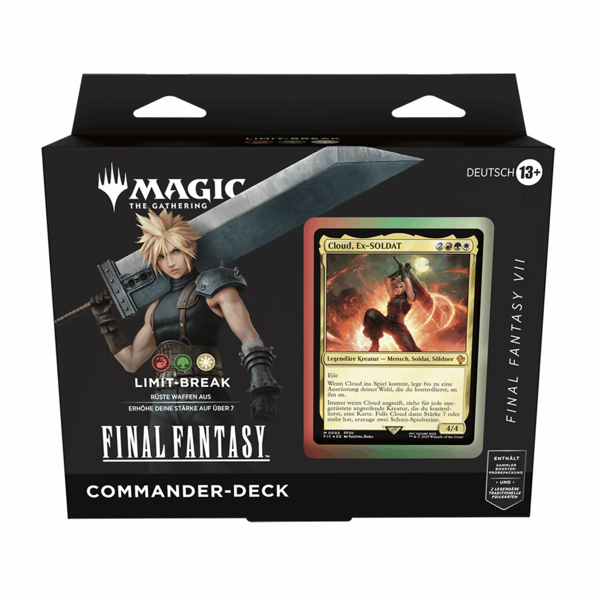 Magic: The Gathering - Final Fantasy VII Limit-Break Commander Deck - DE