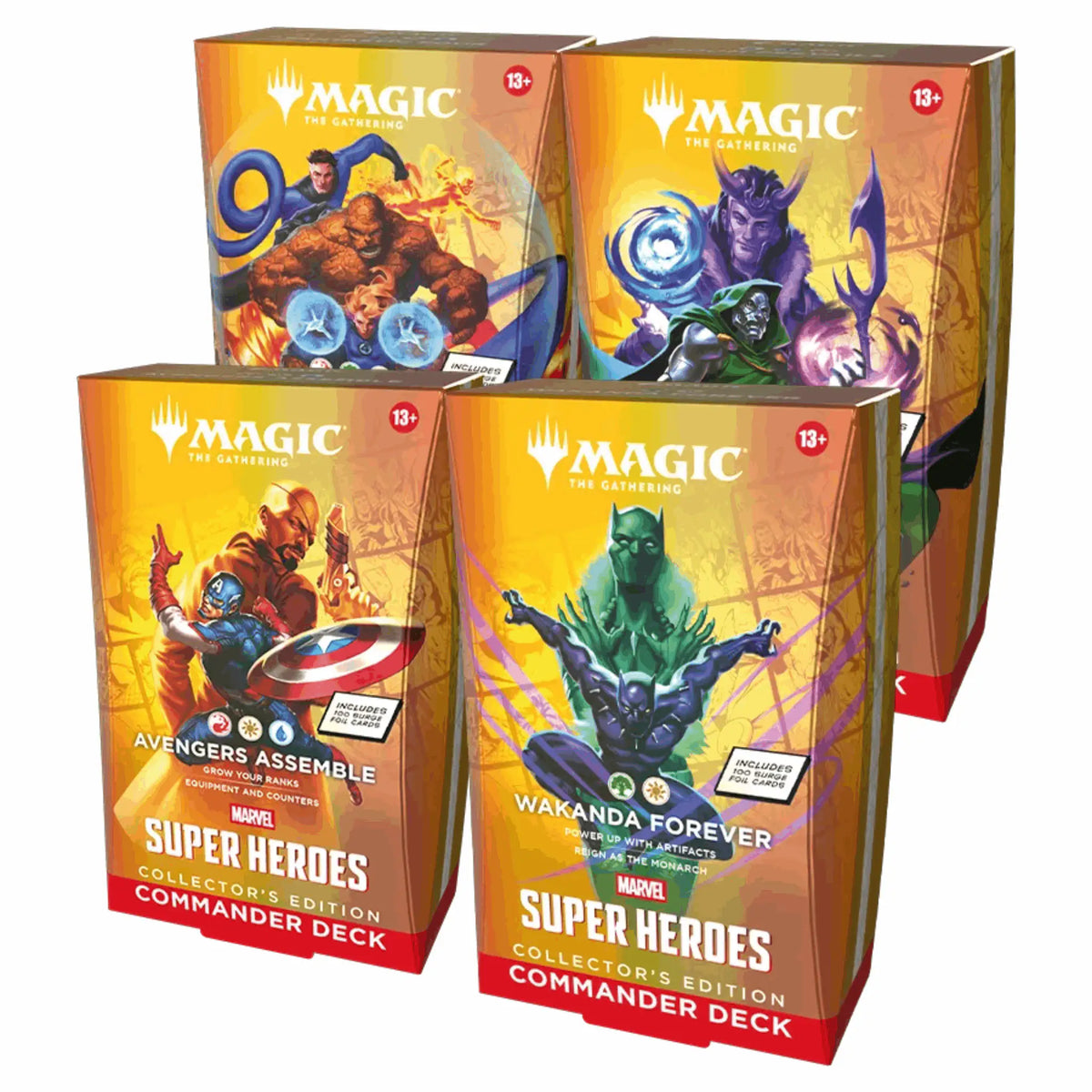 Magic: The Gathering - Marvel Super Heroes Collector Commander Deck Display - EN