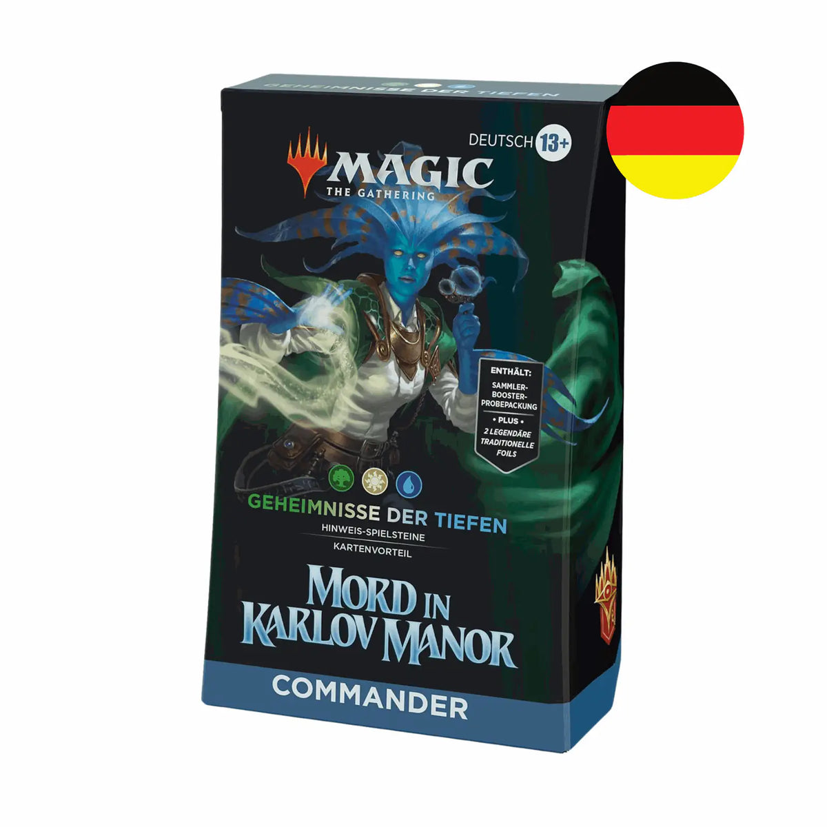 Magic: The Gathering - Mord in Karlov Manor Geheimnisse der Tiefen Commander Deck - DE