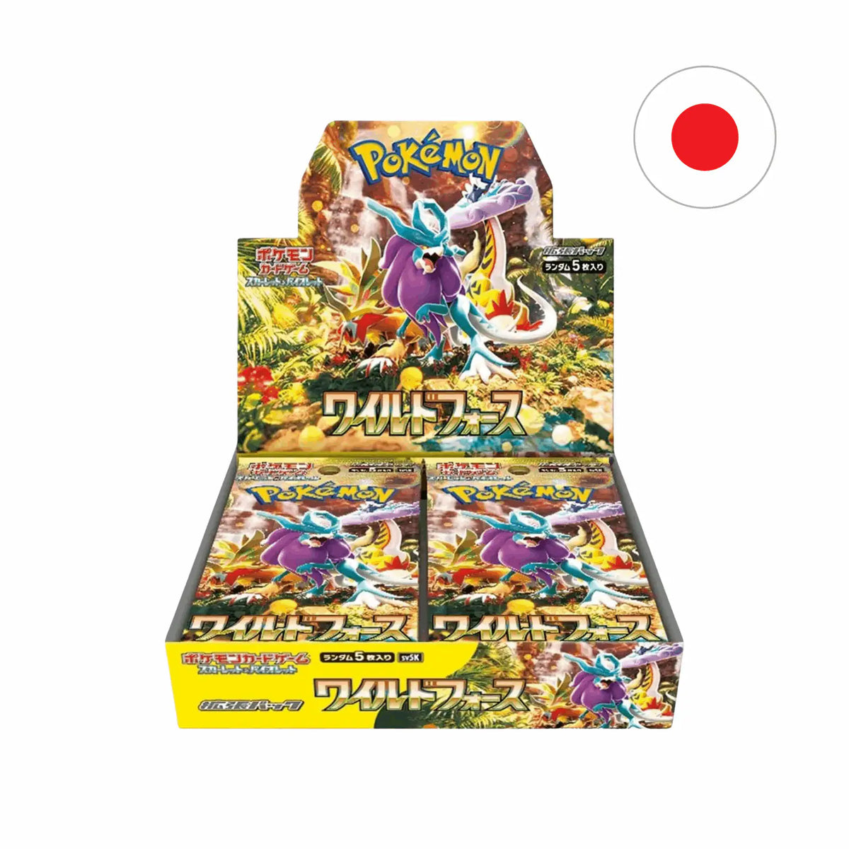 Pokémon - Wild Force 30er Display - JPN