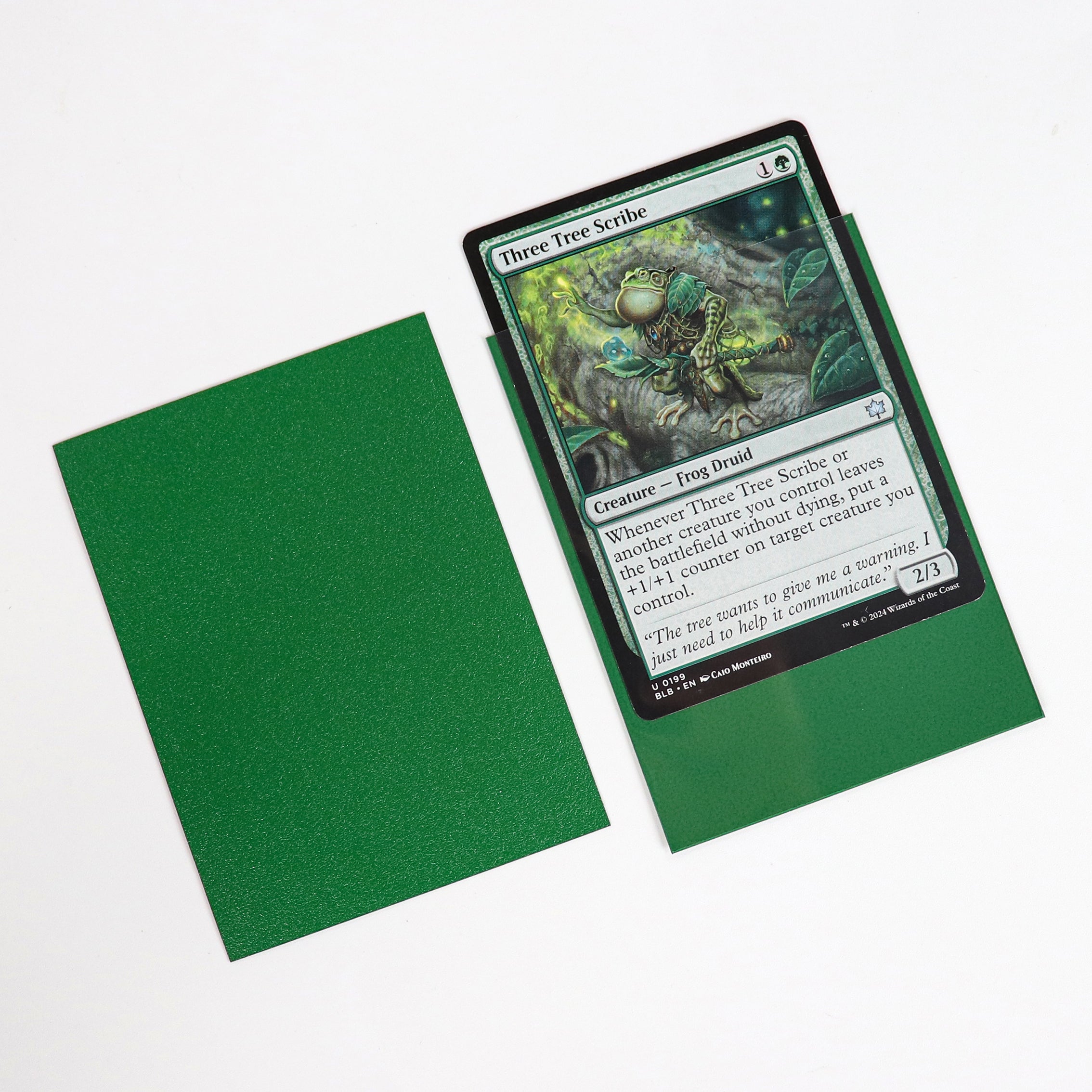 cardcosmos - Protège cartes mats premium vert | 100stk