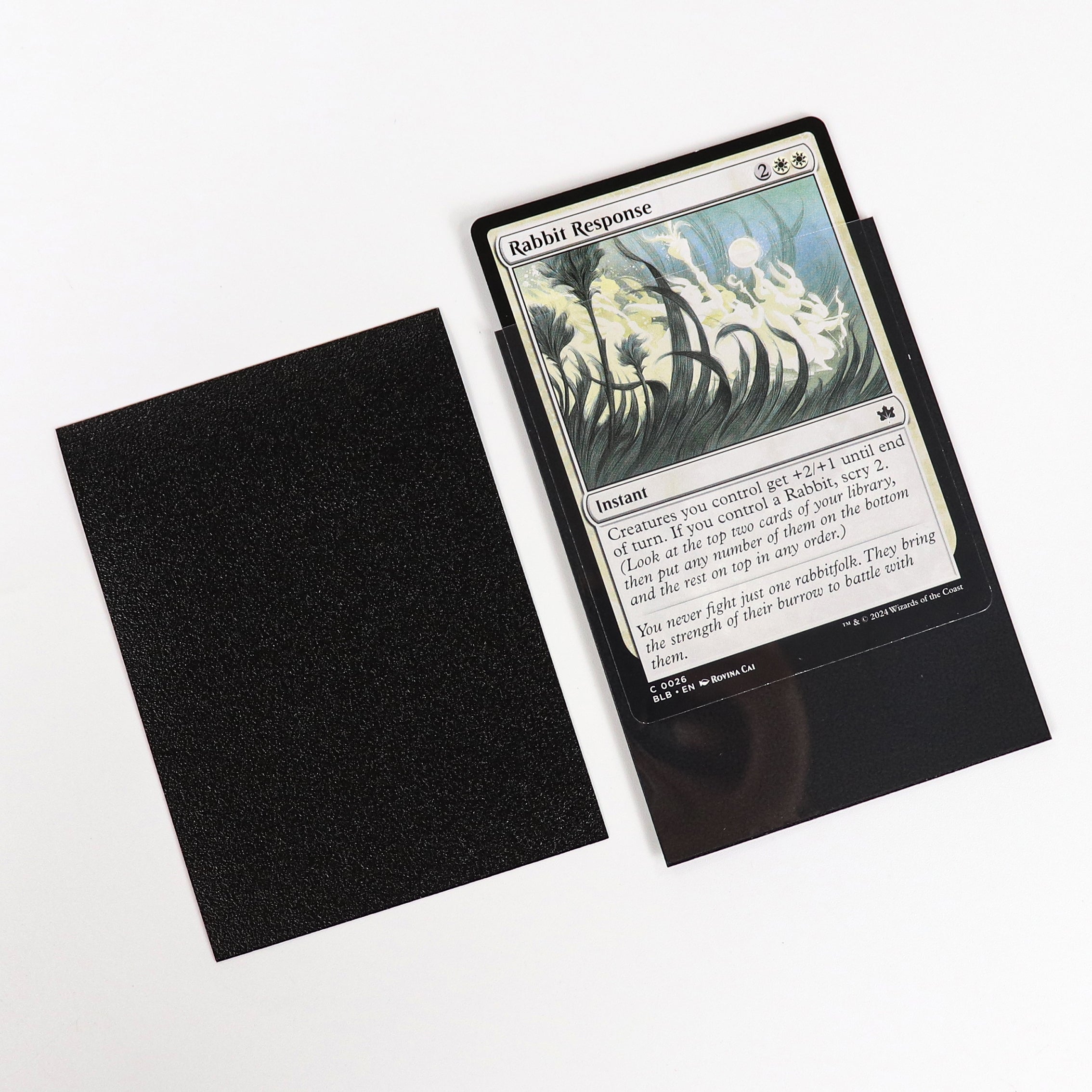 cardcosmos - Protège cartes mats premium noir | 100stk