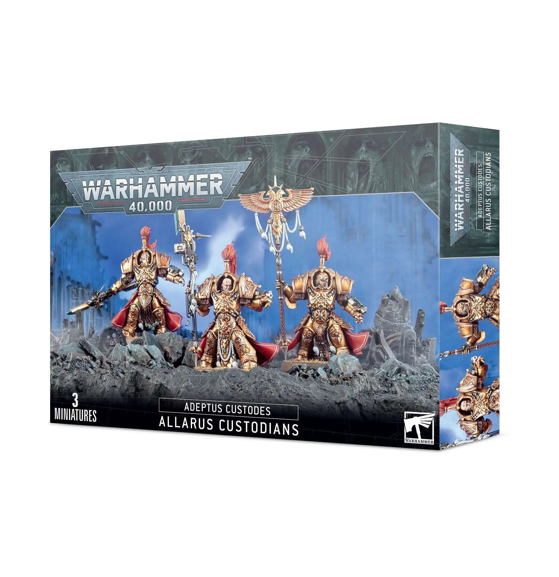40k Adeptus Custodes: Allarus Custodians