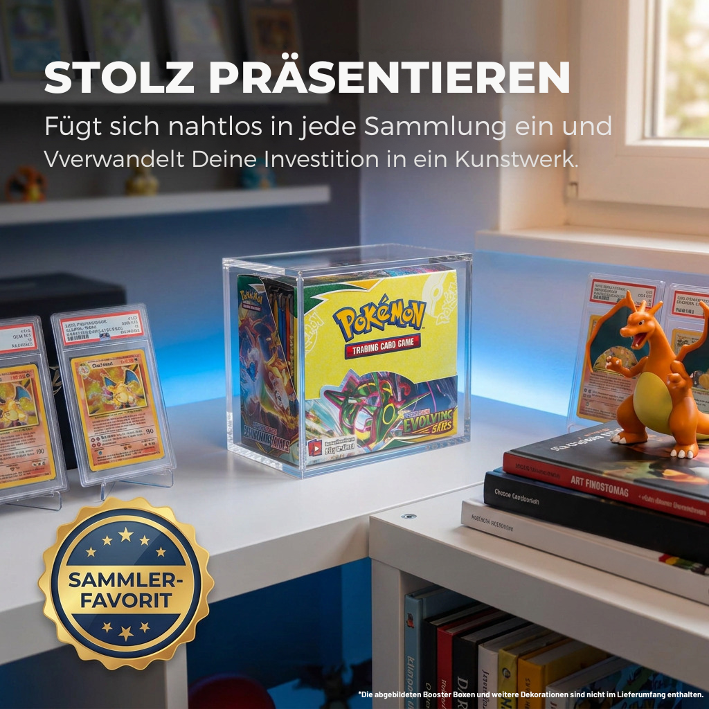 cardcosmos - Pokémon Booster Box Acrylic Case