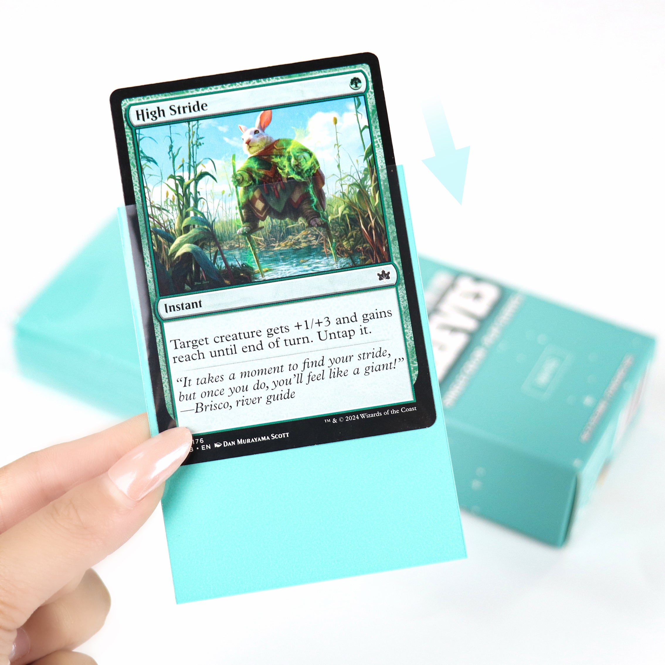 cardcosmos - Protège cartes mats premium Mint | 100stk