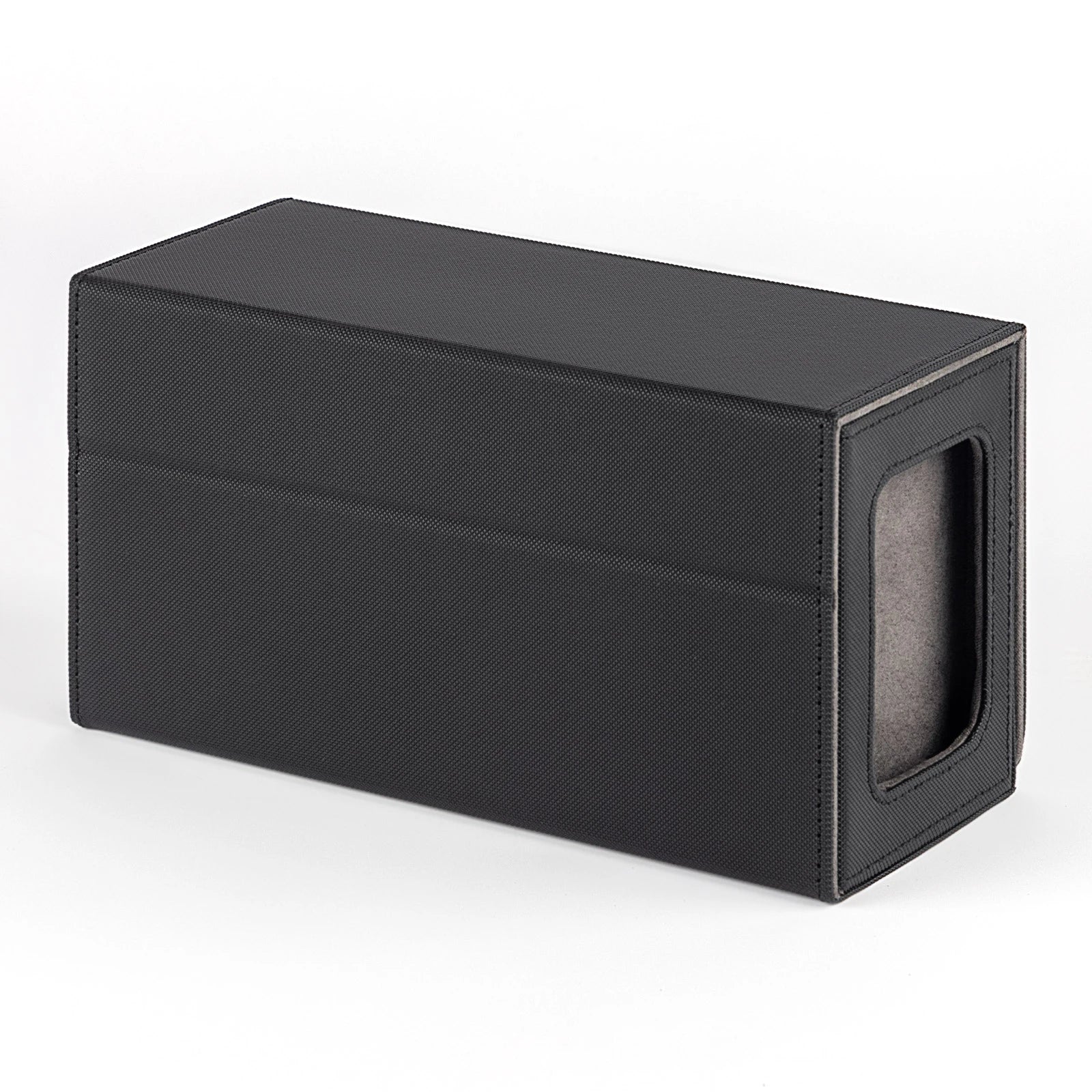 cardcosmos - Boîte de deck premium 200+ avec plateau à dés Noir