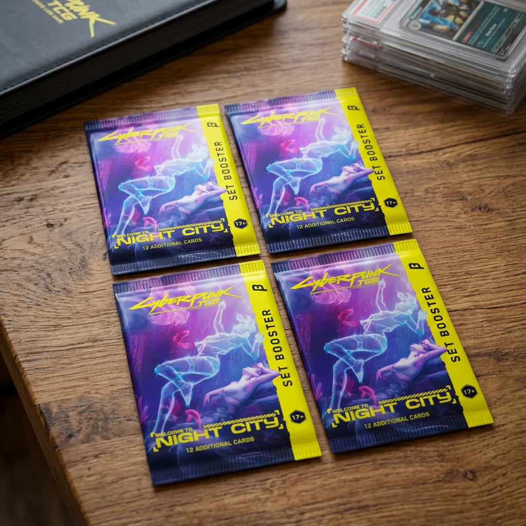 Cyberpunk TCG: Welcome to Night City Beta Pre-Release Kit English