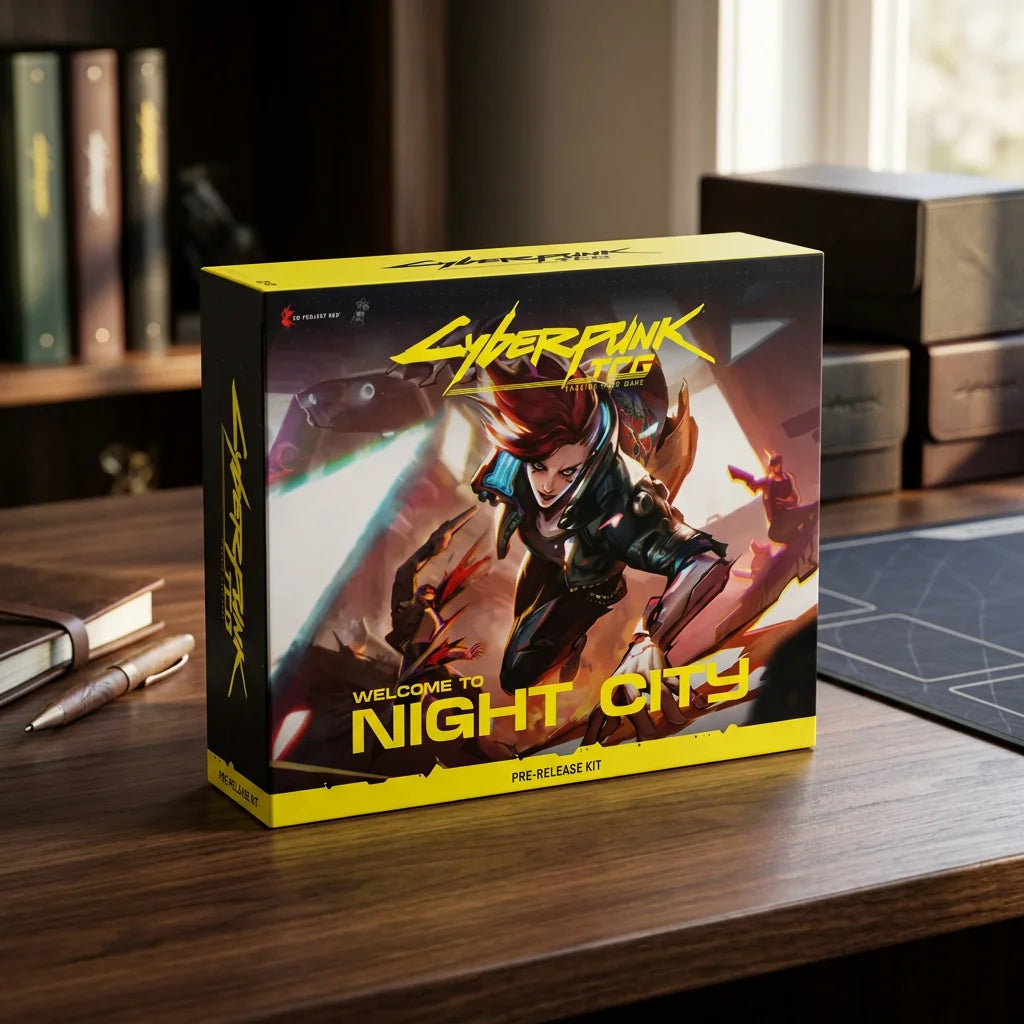 Cyberpunk TCG : Welcome to Night City Kit de pré-lancement Anglais