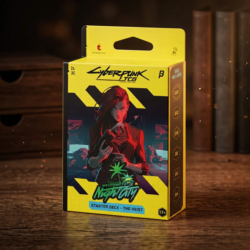Cyberpunk TCG: Welcome to Night City Beta Starter Deck The Heist - EN