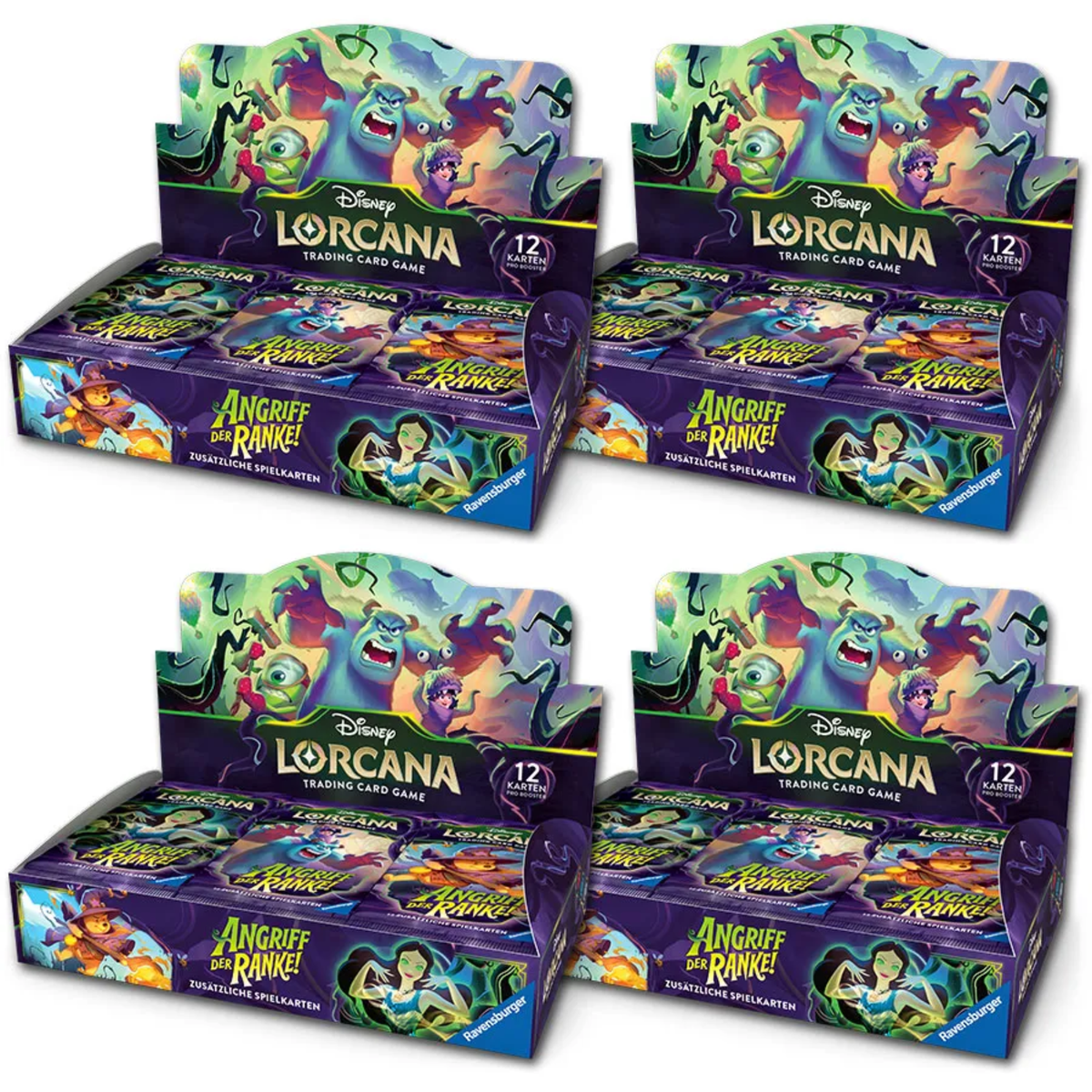 Disney Lorcana - Angriff der Ranke Booster Display - DE