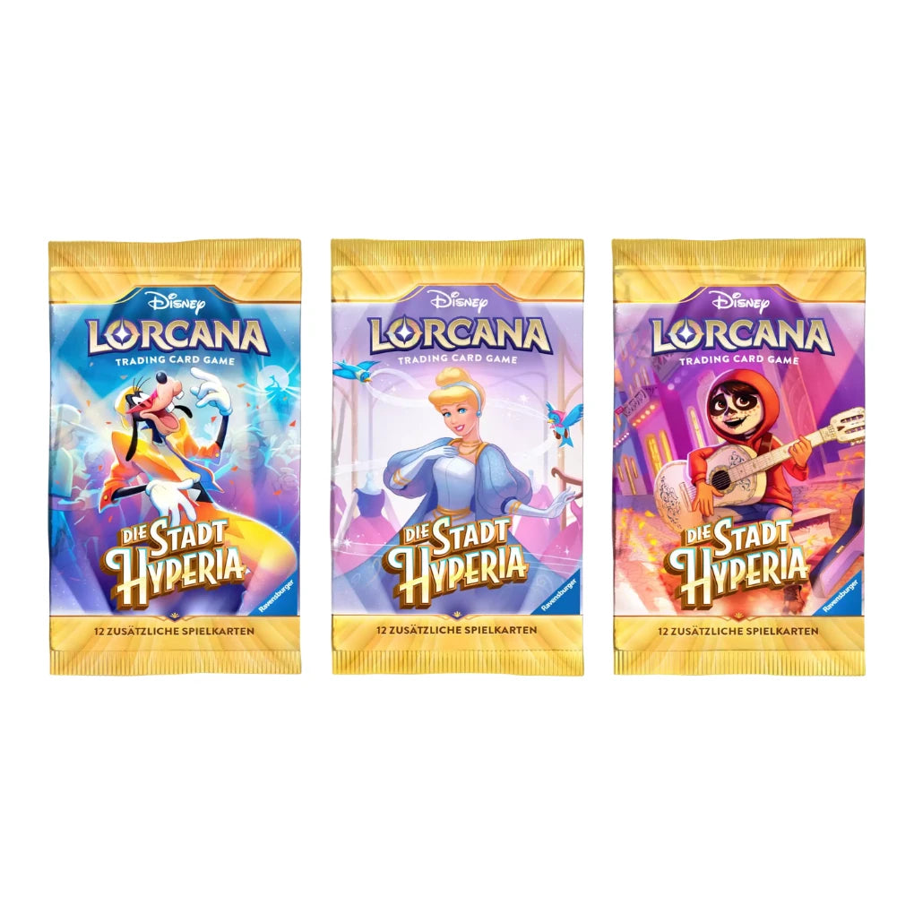 Disney Lorcana - Die Stadt Hyperia Booster - DE