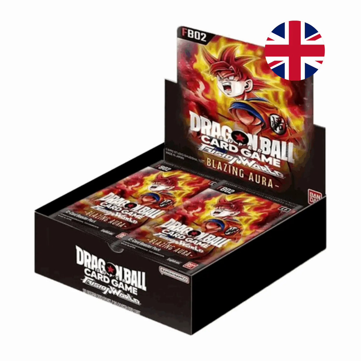 Dragon Ball - Blazing Aura Booster Display - EN
