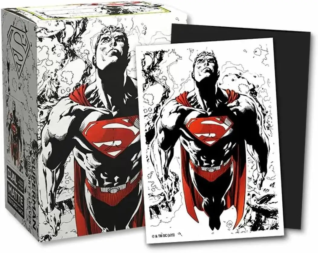 Dragon Shield Sleeves - Dual Matte Standard Superman Core | 100stk