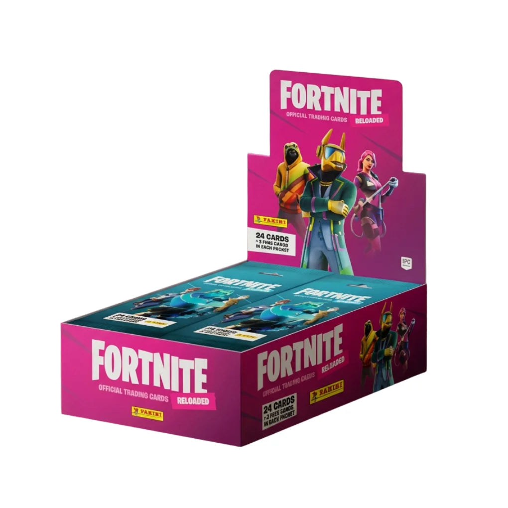 Panini - Fortnite Reloaded Value Pack Box - Anglais