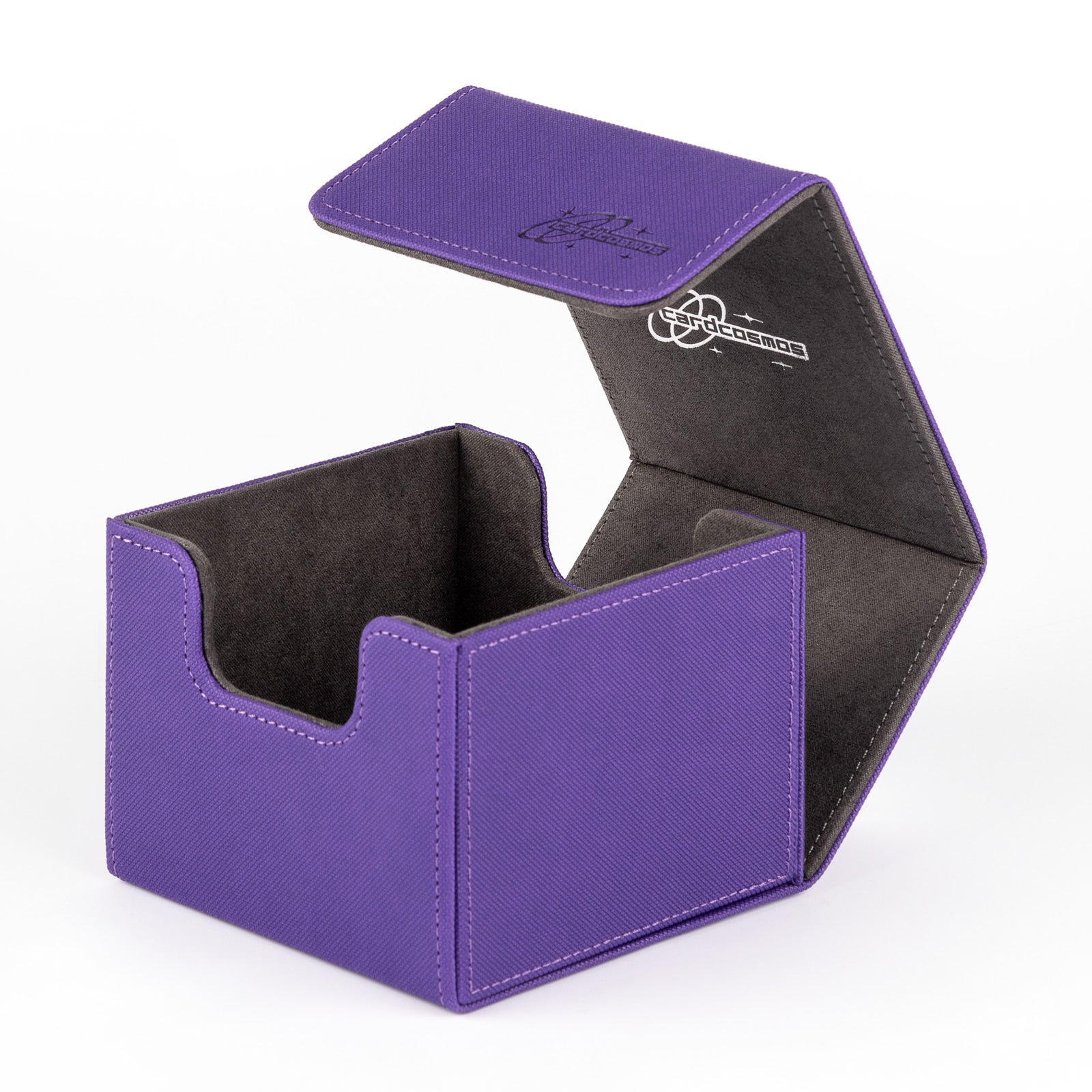 cardcosmos - Boîte de deck premium Toploader 60+ - Violet