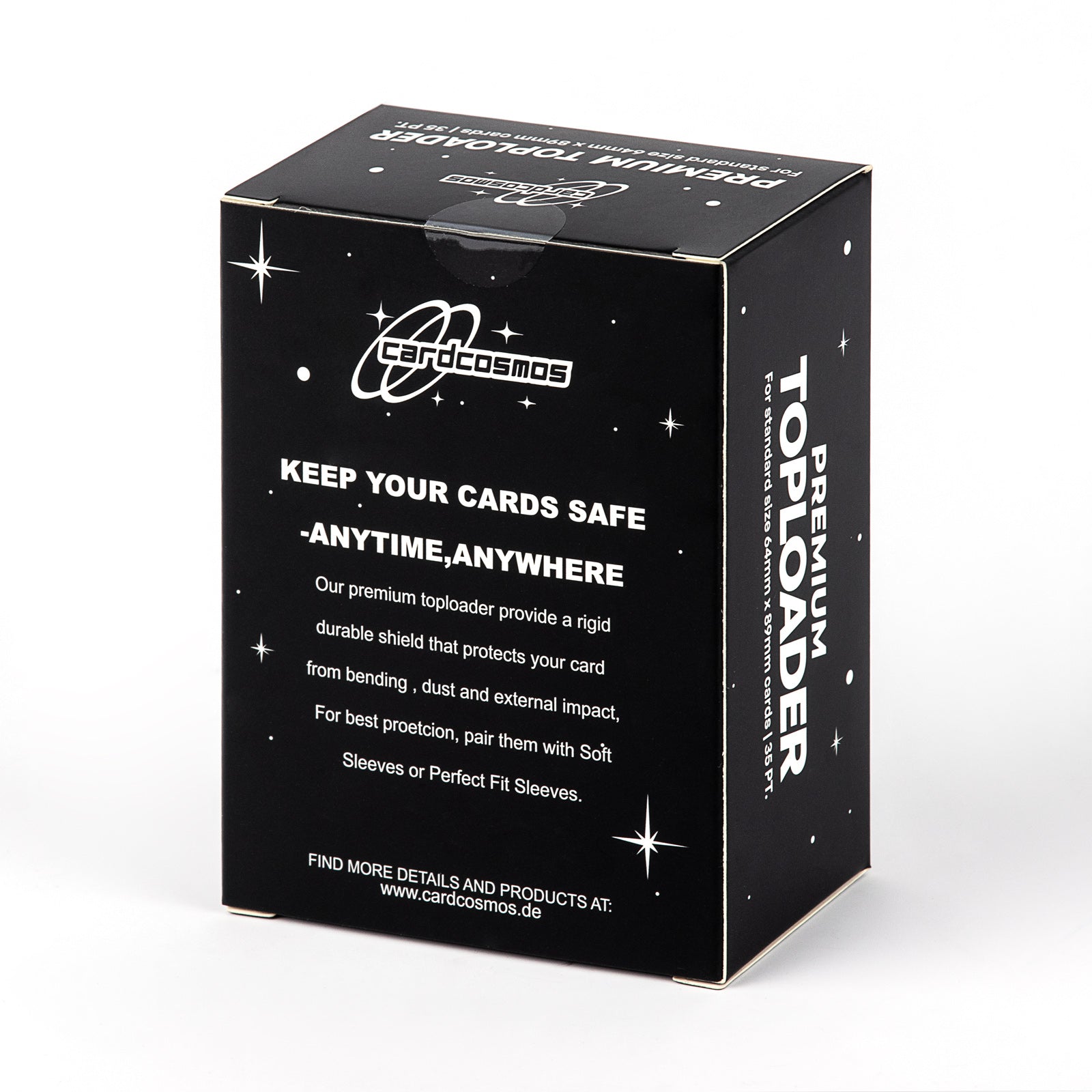 cardcosmos - Toploader premium 3" x 4" 35PT | 25 pcs