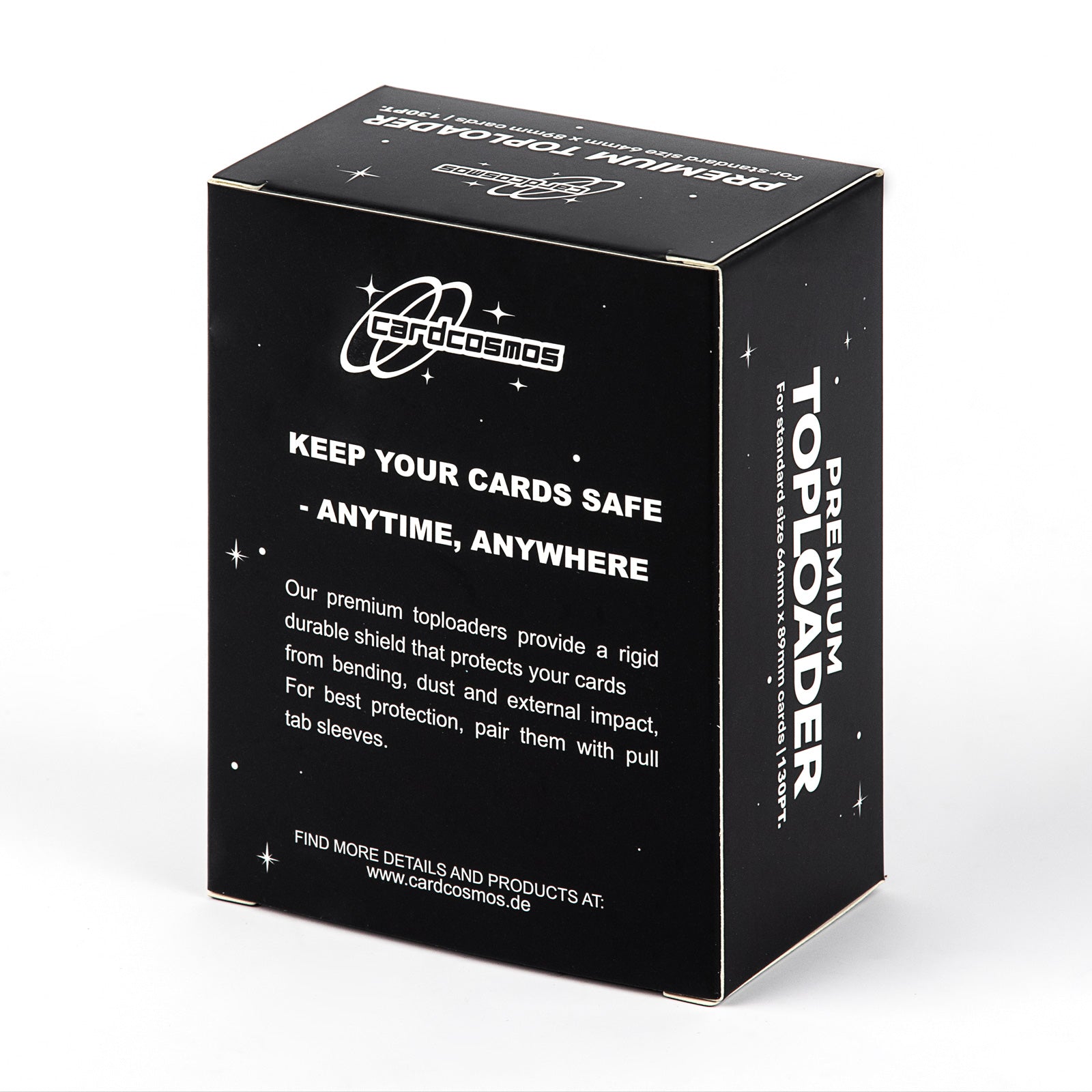 cardcosmos - 3" x 4" Premium Top Loader 130PT | 10 pcs