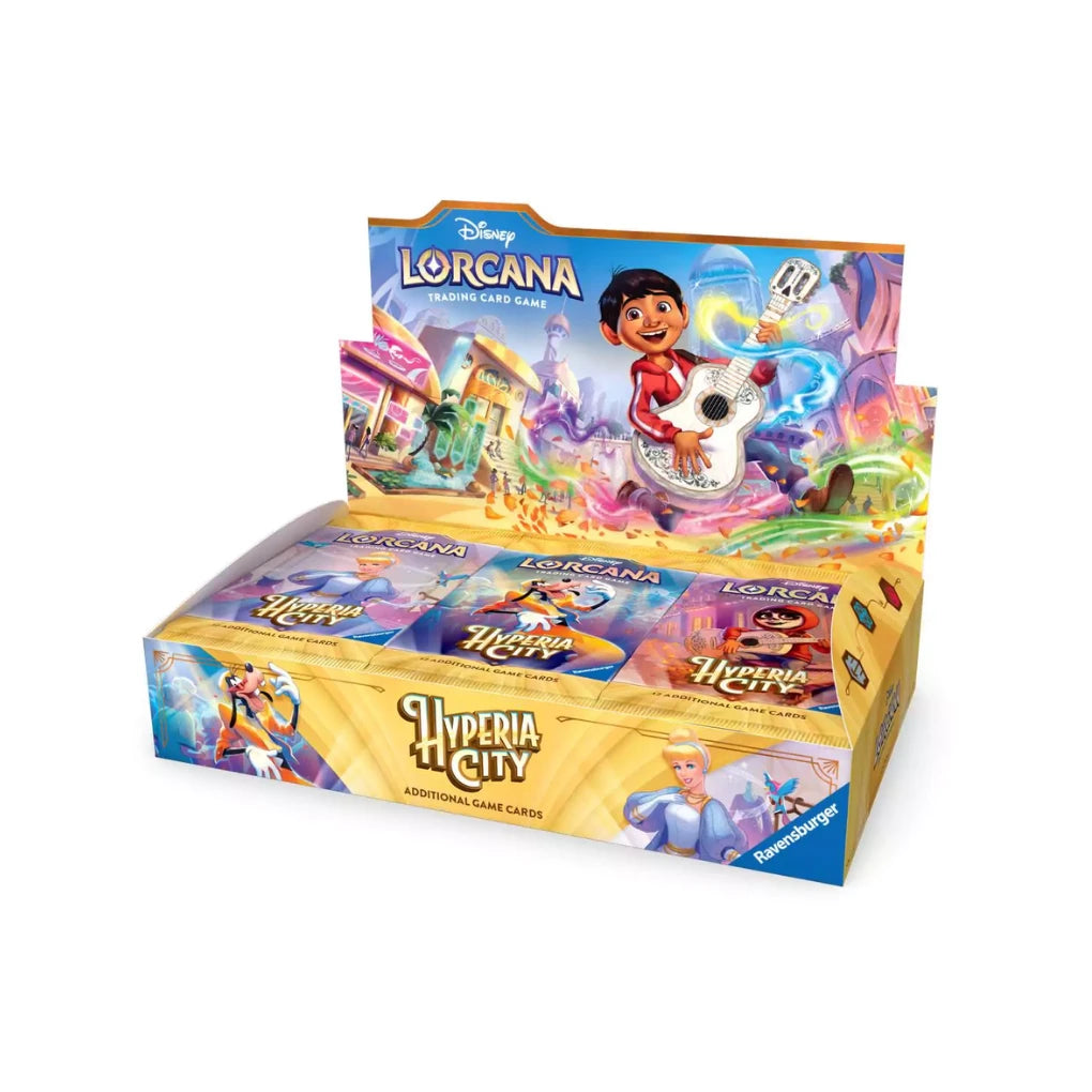 Disney Lorcana - The City of Hyperia Display de boosters - Anglais