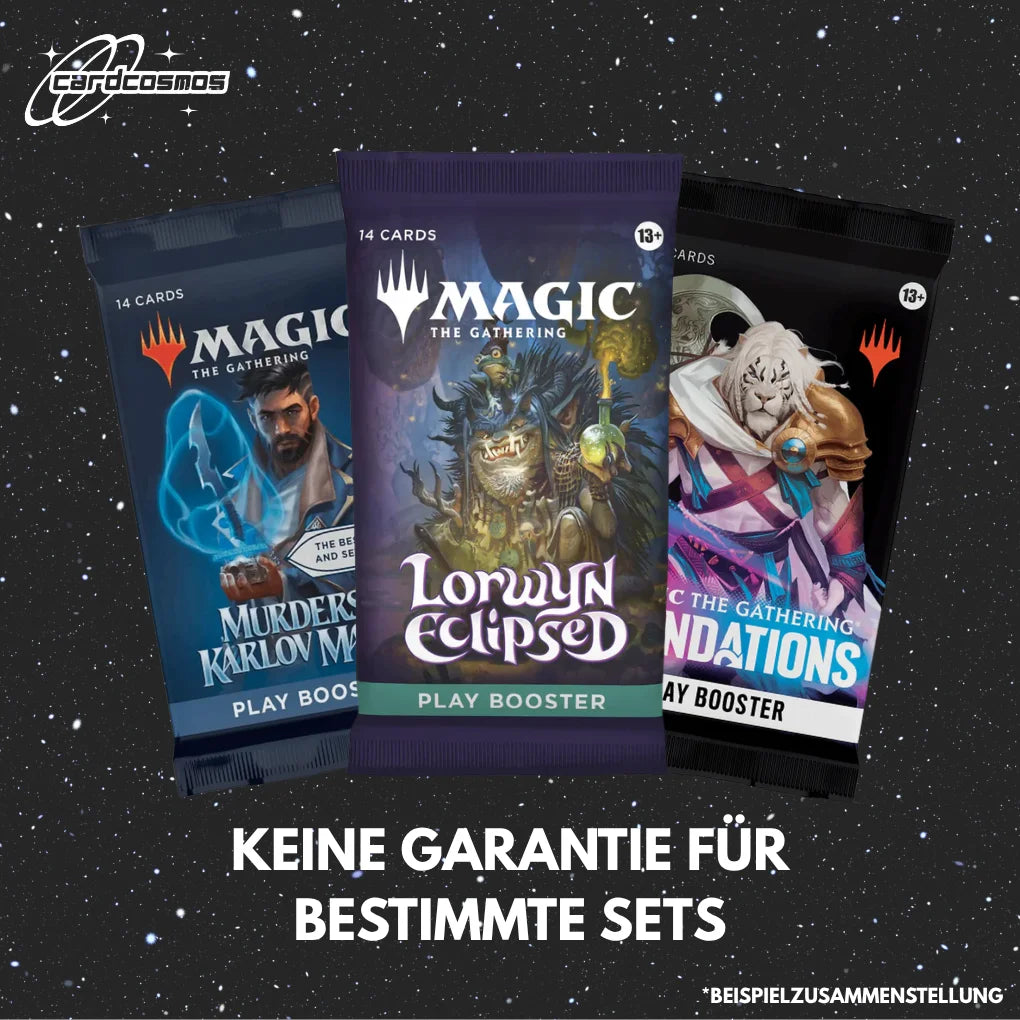 Magic: The Gathering Set Mystère de boosters de jeu Anglais – 3 boosters aléatoires différents