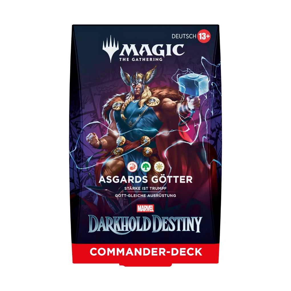Magic: The Gathering - Marvel: Darkhold Destiny Commander Deck Gods of Asgard - DE