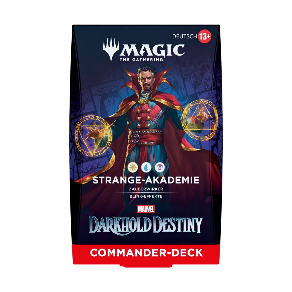 Magic: The Gathering - Marvel: Darkhold Destiny Commander Deck Strange Academy - DE