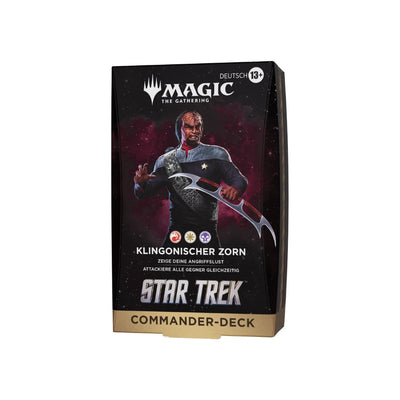 Magic: The Gathering - Star Trek Commander Deck Klingon Fury - German