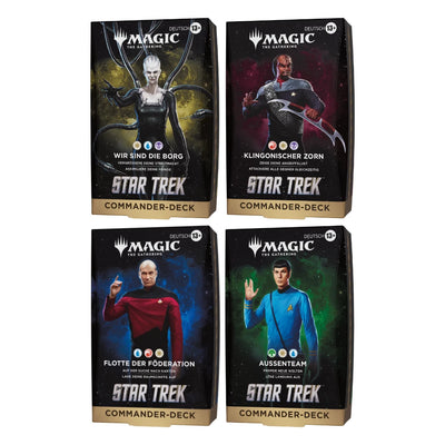 Magic: The Gathering - Star Trek Commander Deck Set - German