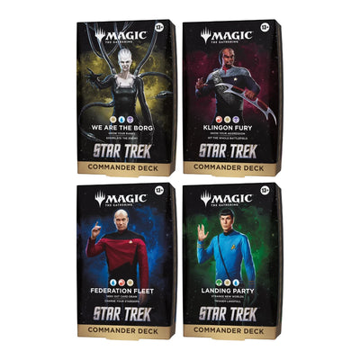Magic: The Gathering - Star Trek Set de decks commander - Anglais
