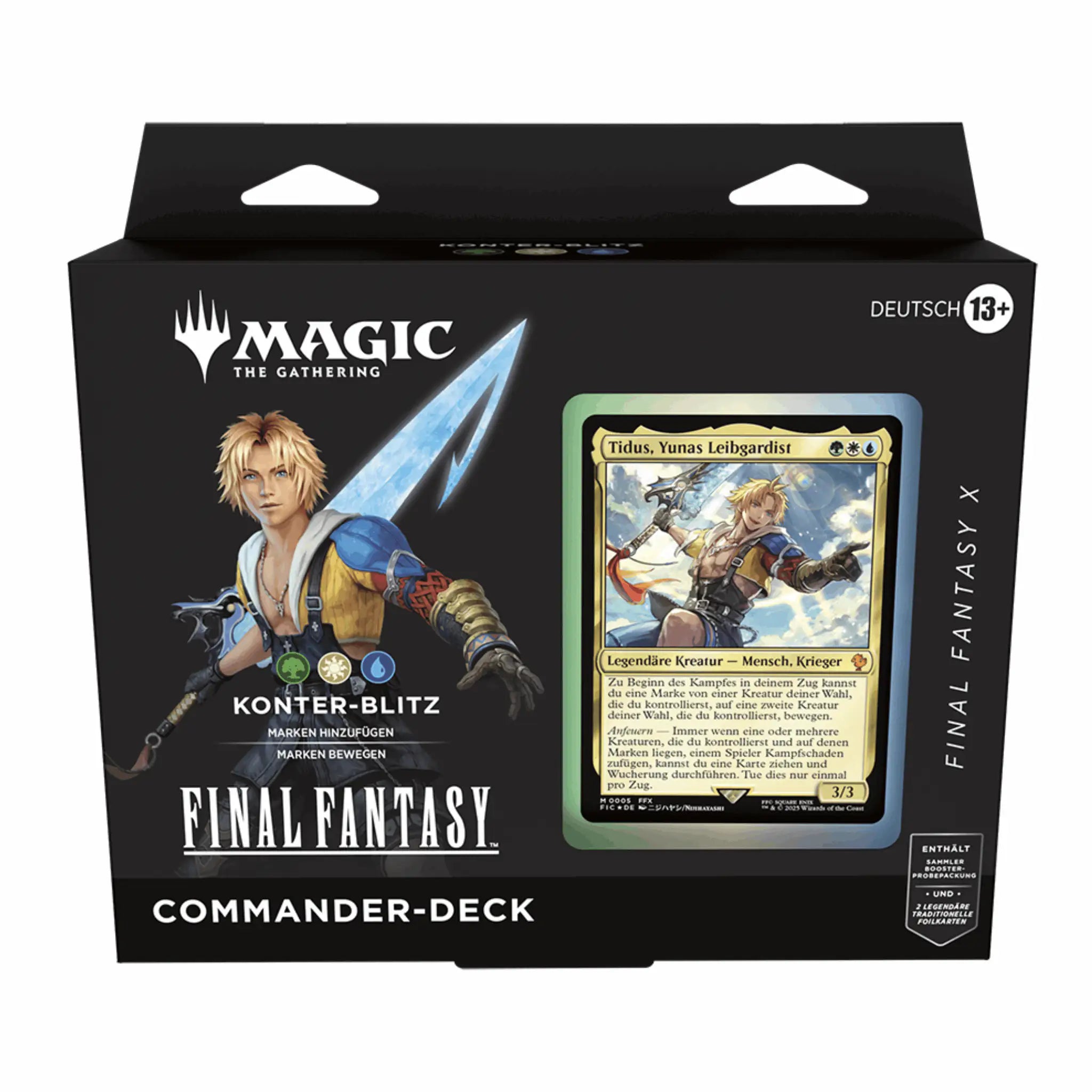 Magic: The Gathering - Final Fantasy X Konter-Blitz Commander Deck - DE