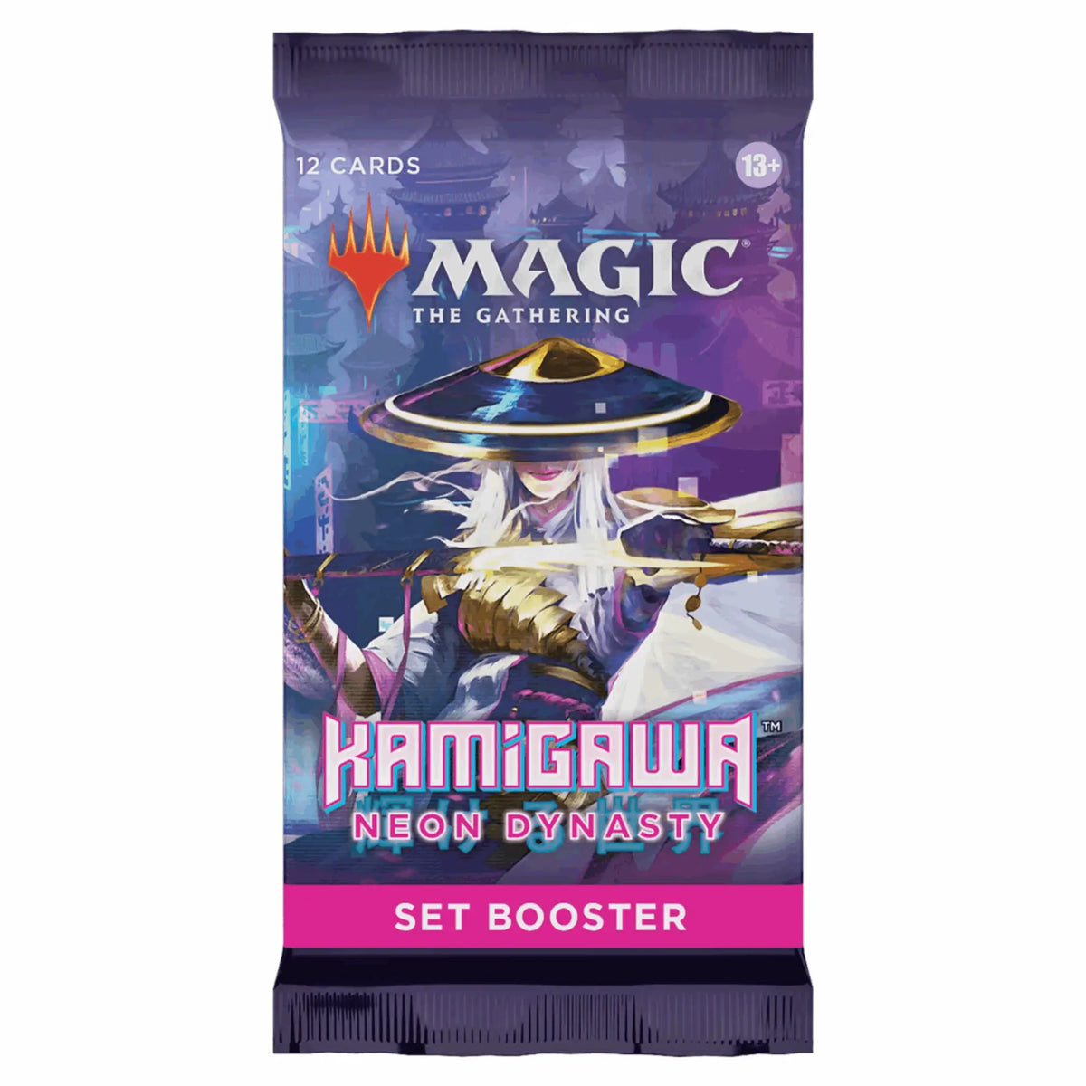Magic: The Gathering - Kamigawa Neon Dynasty Set Booster Pack - JPN