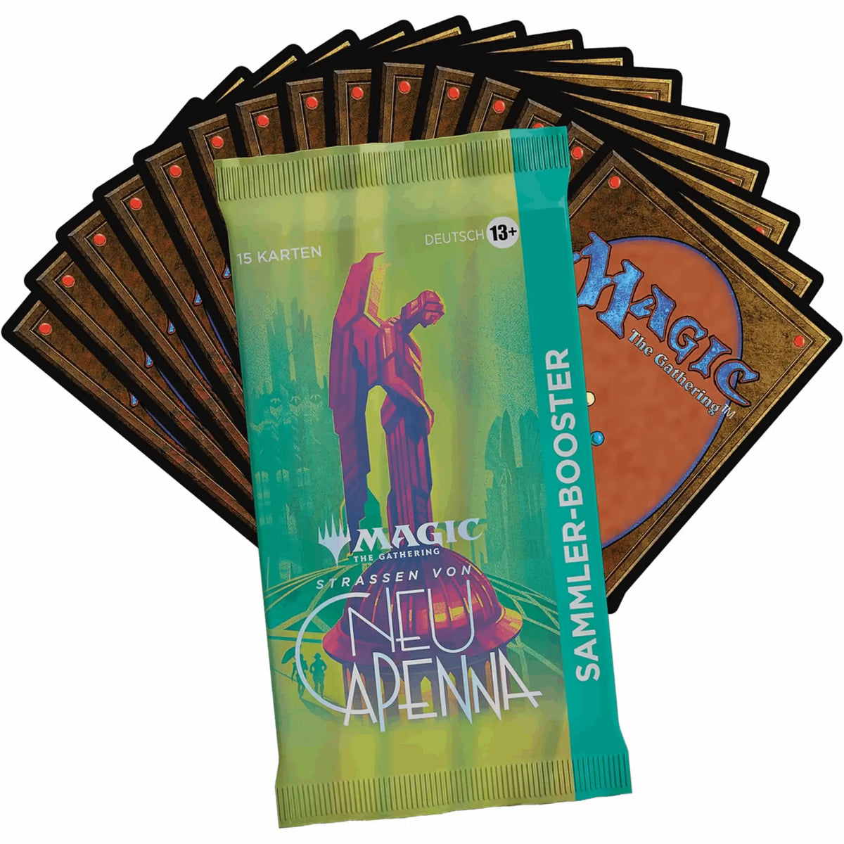 Magic: The Gathering - Straßen von Neu-Capenna Sammler Booster Display - DE
