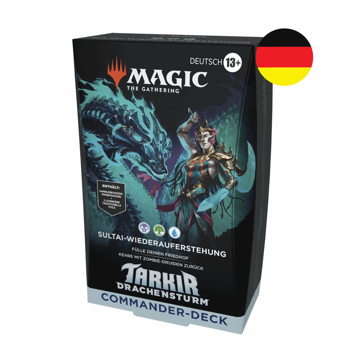 Magic: The Gathering - Tarkir: Drachensturm Sultai Wiederauferstehung Commander Deck - DE