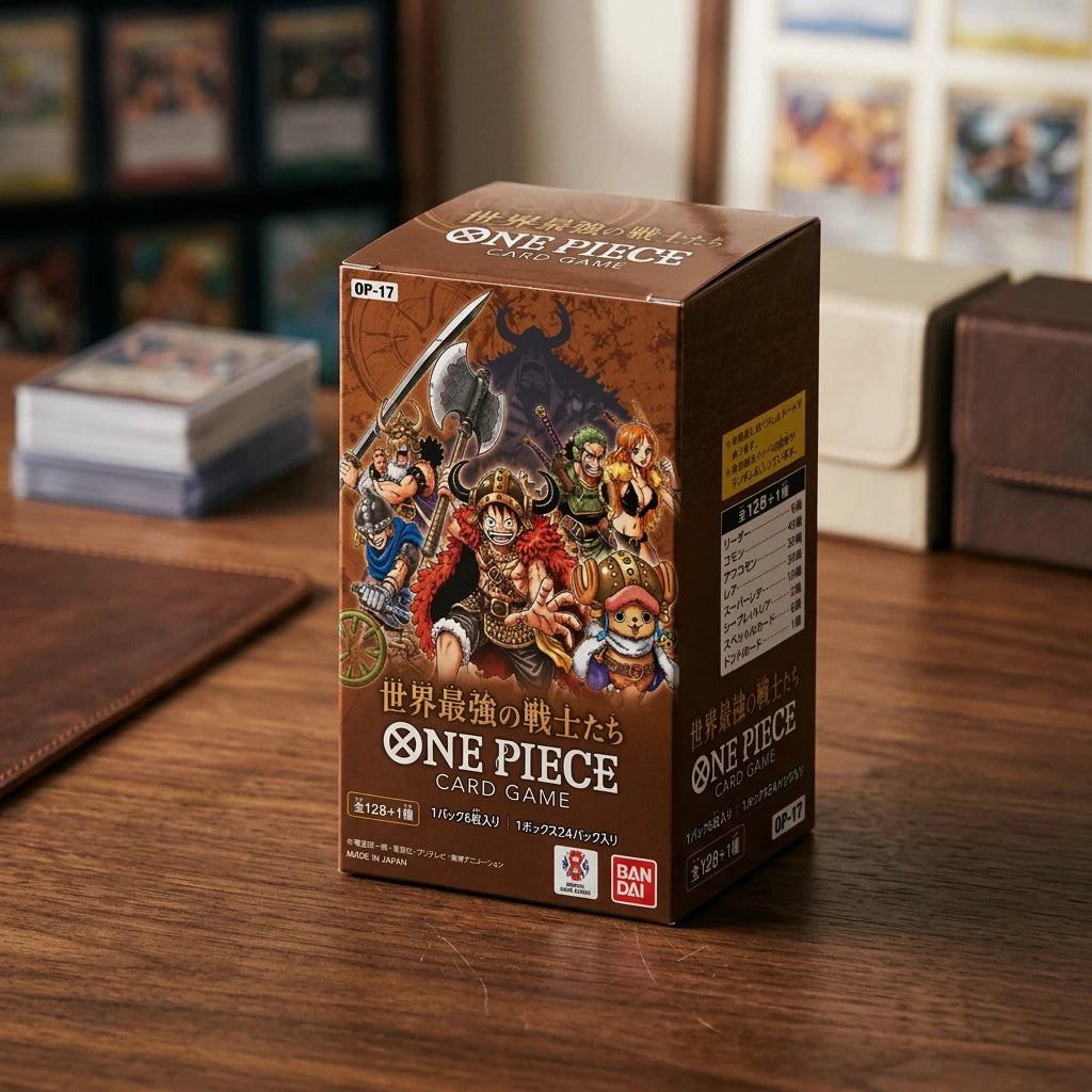 One Piece Card Game - OP17 Booster Display The World’s Strongest Warriors - JPN