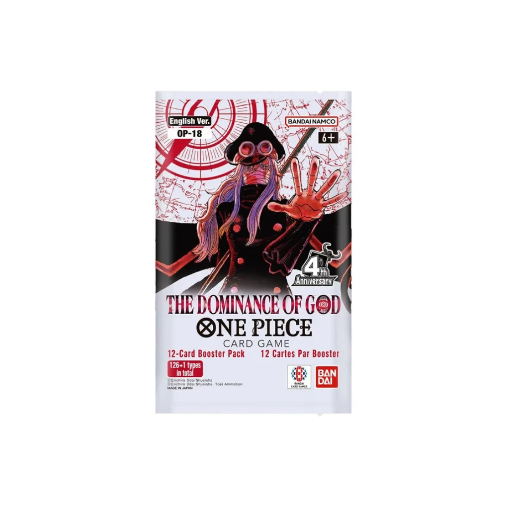 One Piece Card Game - OP18 The Dominance of God Boîte de boosters - Anglais