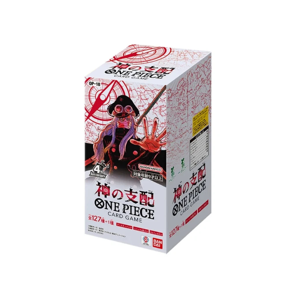 One Piece Card Game - OP18 The Dominance of God Boîte de boosters - Japonais