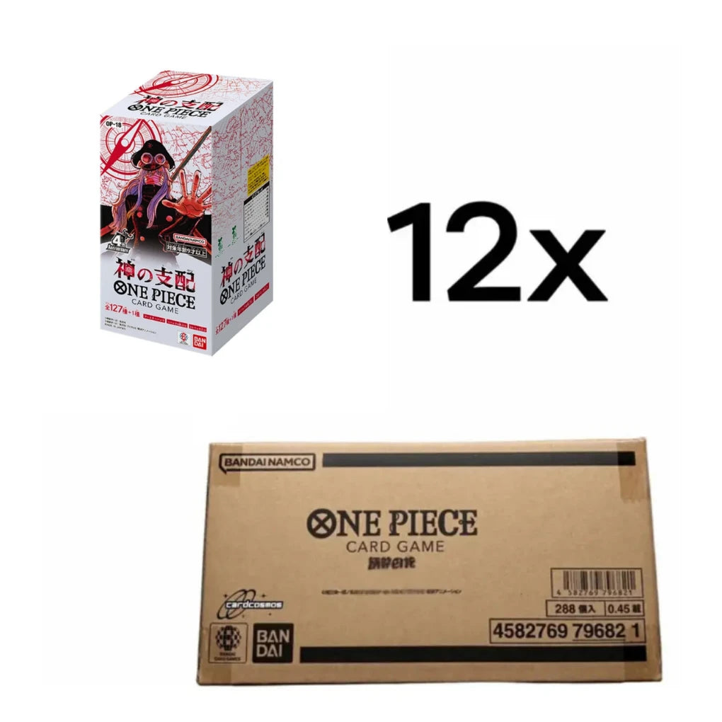 One Piece Card Game - OP18 The Dominance of God Booster Display - JPN