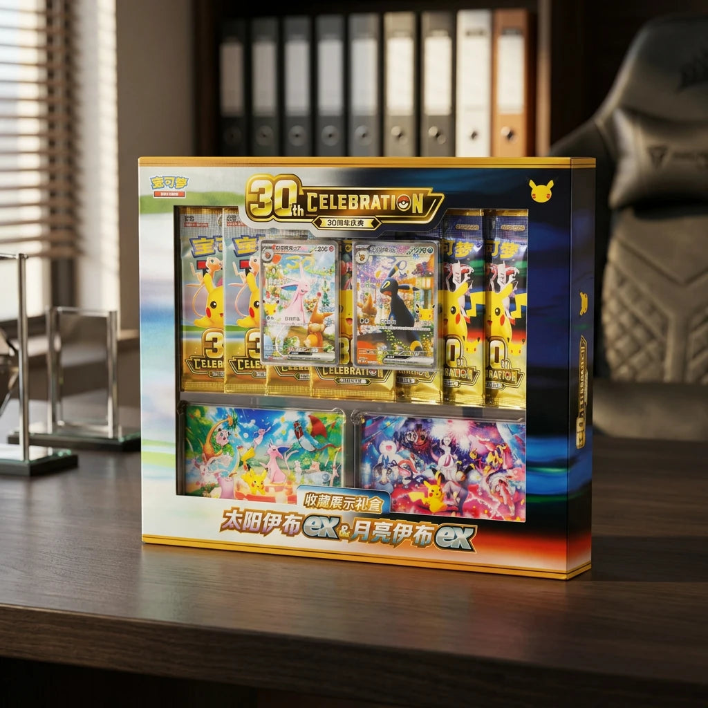 Pokémon - 30th Celebration Gift Box Mentali ex & Noctali ex - Chinois
