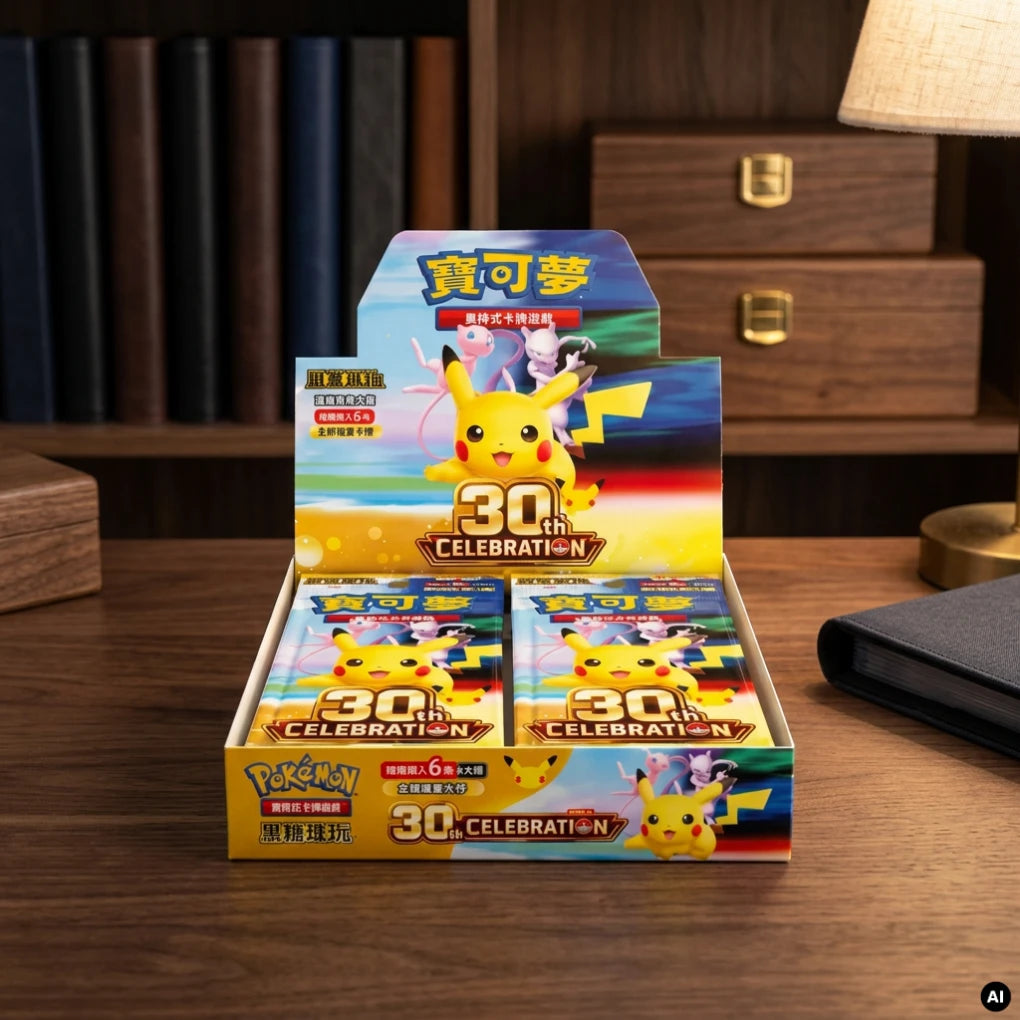Pokémon - 30th Anniversary Celebration Booster Display - TCHN