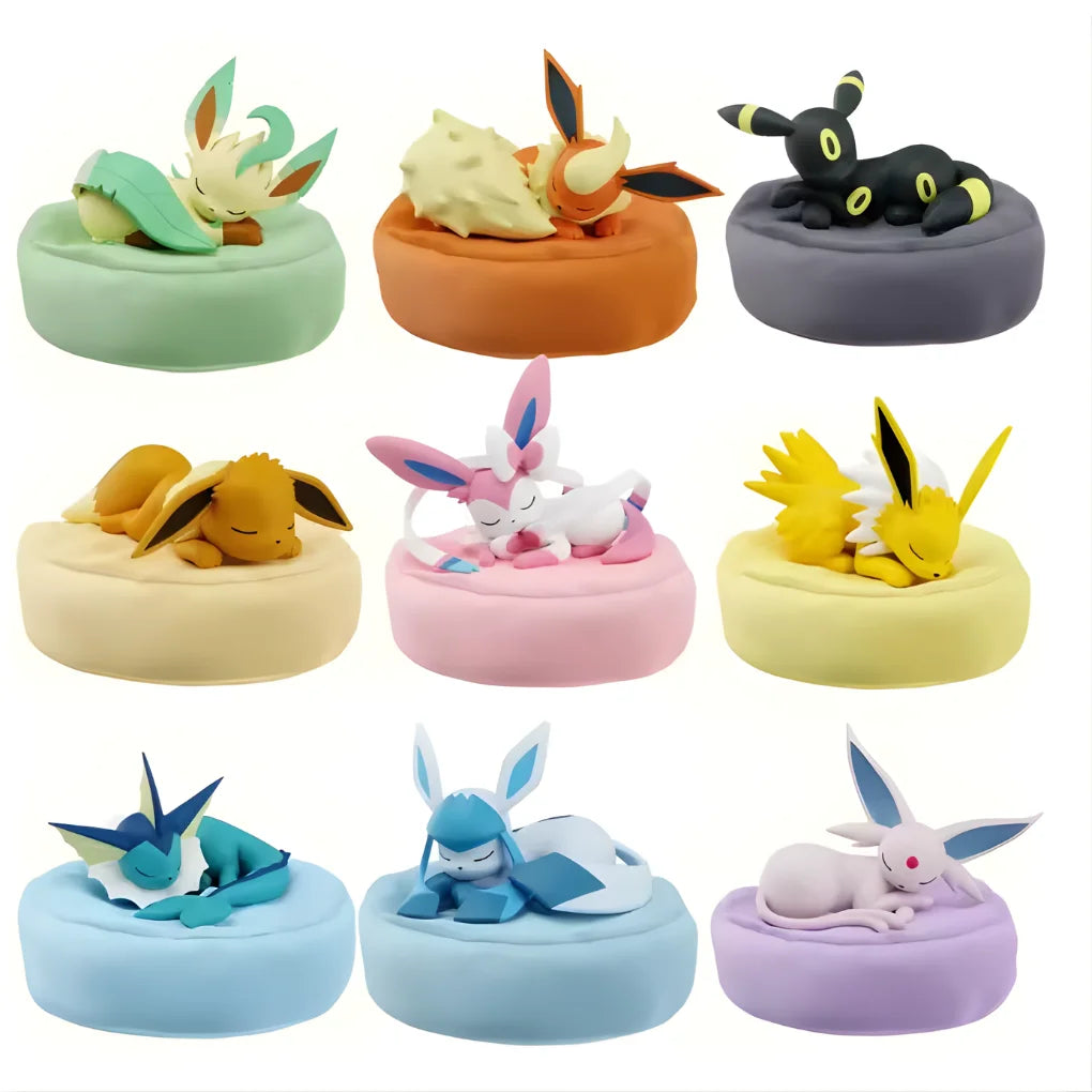 Pokémon Eeveelutions Sleeping Series Blind Box – Evoli & Entwicklungen Sammelfigur