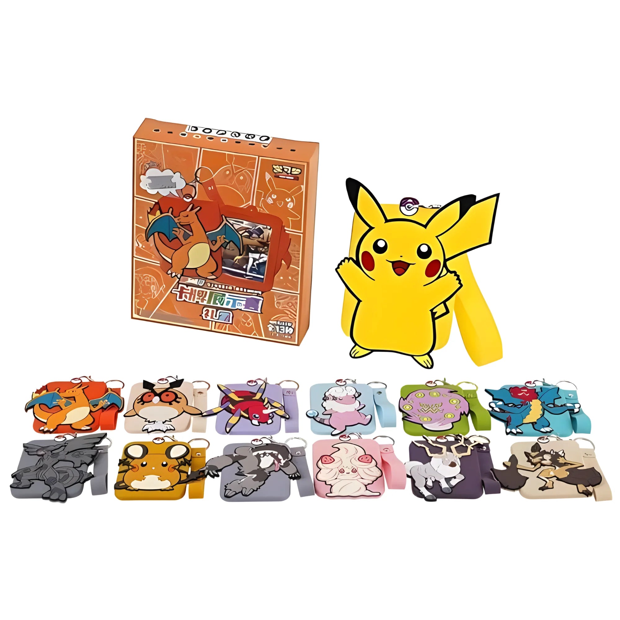 Pokémon Porte-clés Mystery box – Brave Stars avec Booster & carte Promo Chinois