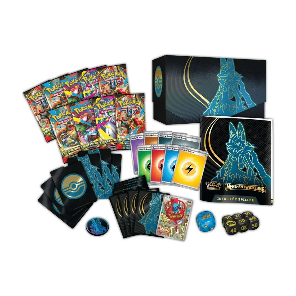 Pokémon - ME01 Lucario Top Trainer Box - DE
