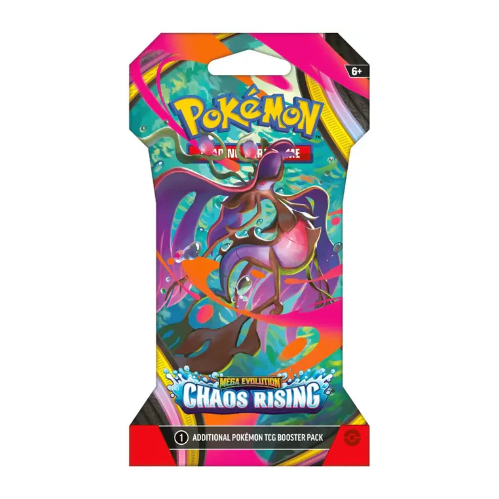 Pokémon - Mega Evolution: Chaos Rising 1x Sleeved Booster - English