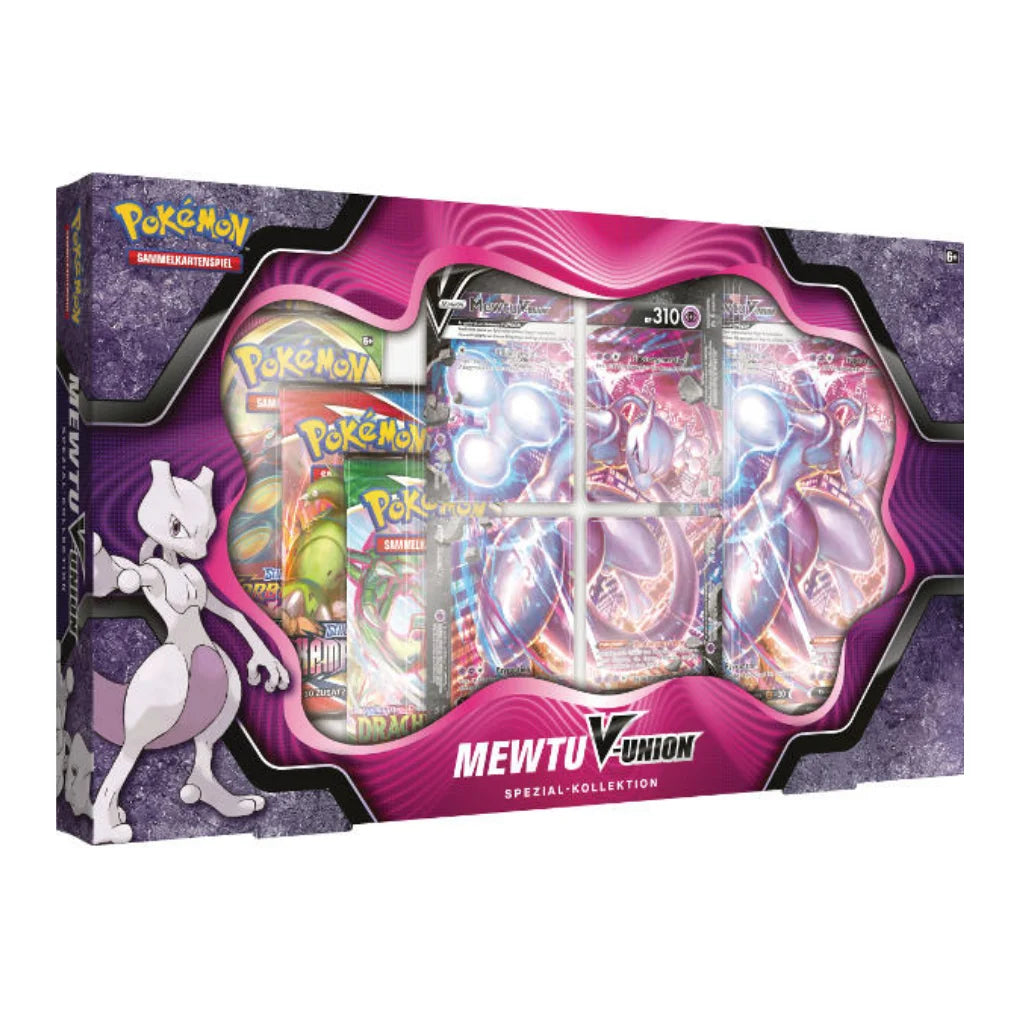 Pokémon - Mewtu-V-UNION Coffret collection spécial - Allemand
