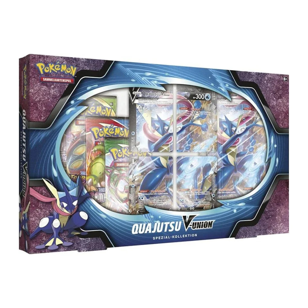 Pokémon - Quajutsu-V-UNION Coffret collection spécial - Allemand