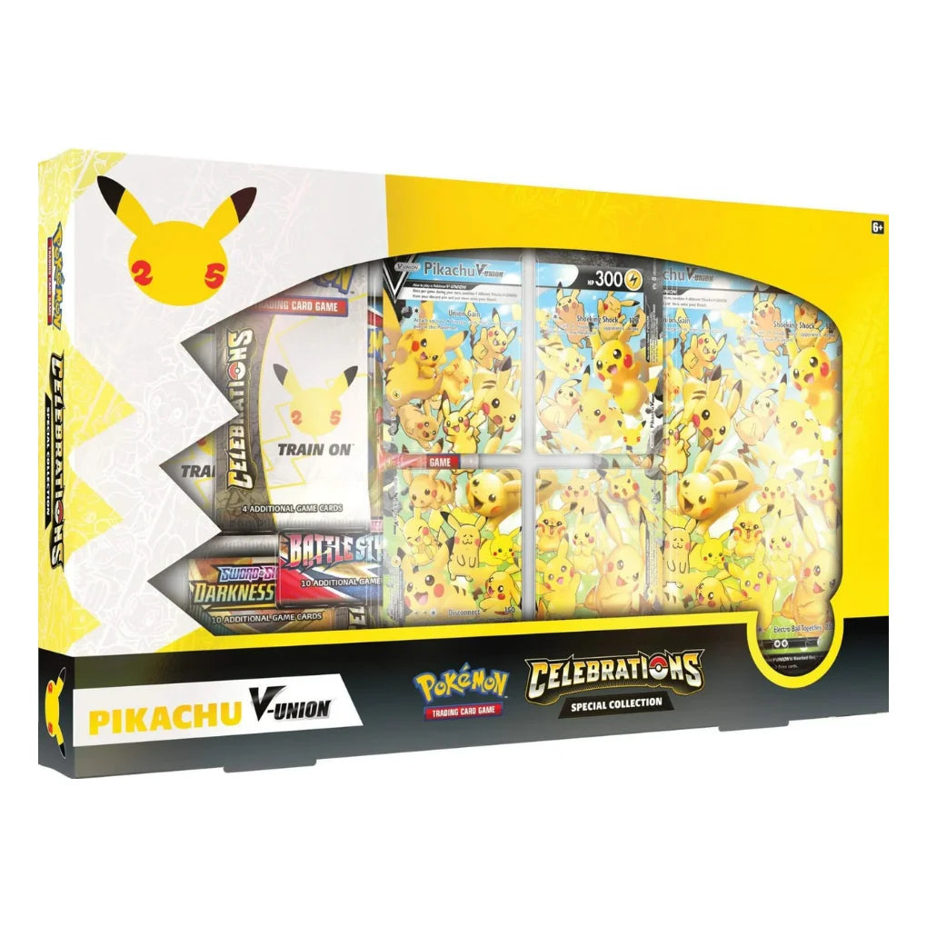 Pokémon - Celebrations Pikachu-V-UNION Spezial-Kollektion - DE