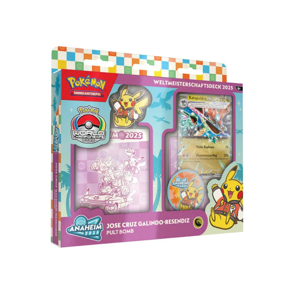 Pokémon - Weltmeisterschaftsdeck Display 2025 - DE