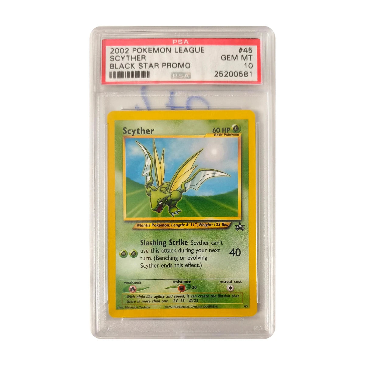 Pokémon - Scyther #45 (Black Star Promo) – PSA 10 Gem Mint