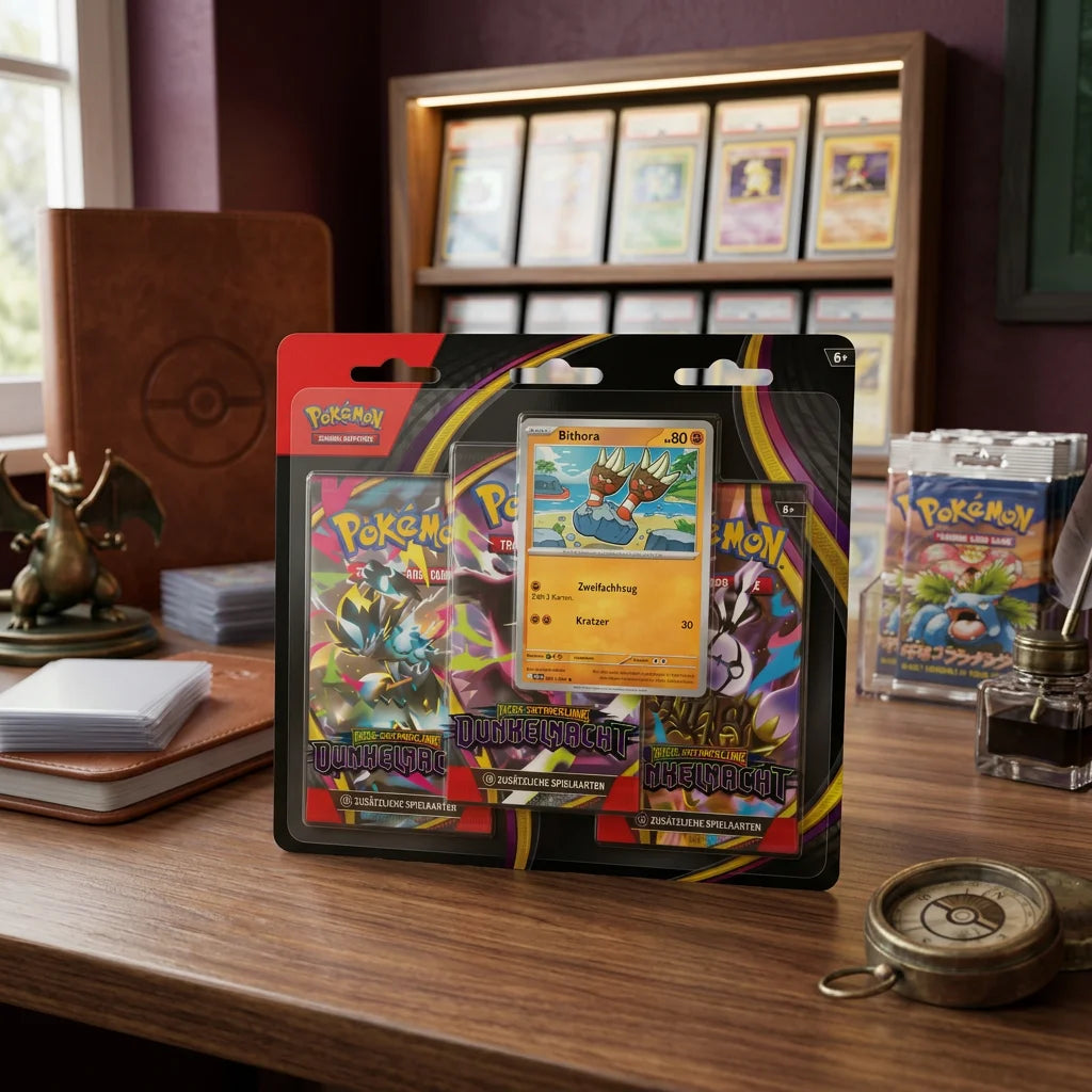 Pokémon - Méga Évolution : Dunkelnacht Blister 3-pack - Allemand