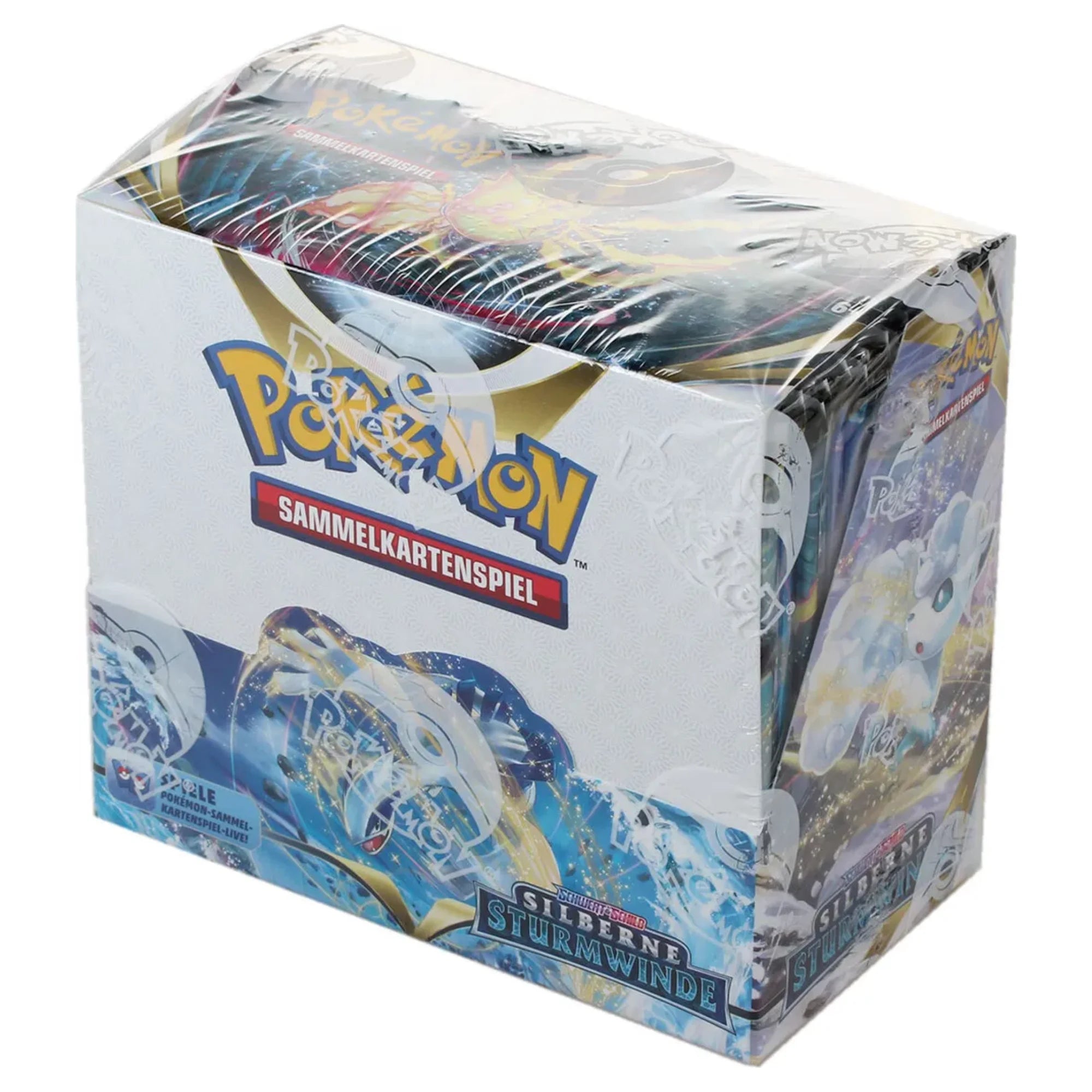 Pokémon - Schwert & Schild: Silberne Sturmwinde Booster Display - DE