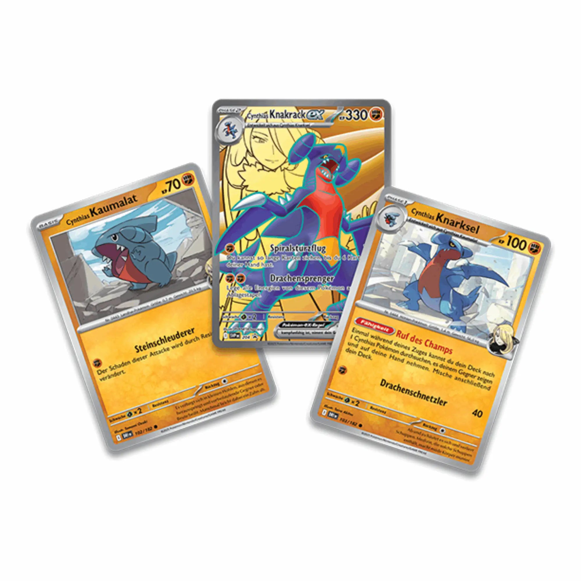 Pokémon - Cynthias Knakrack-ex Premium-Kollektion - DE